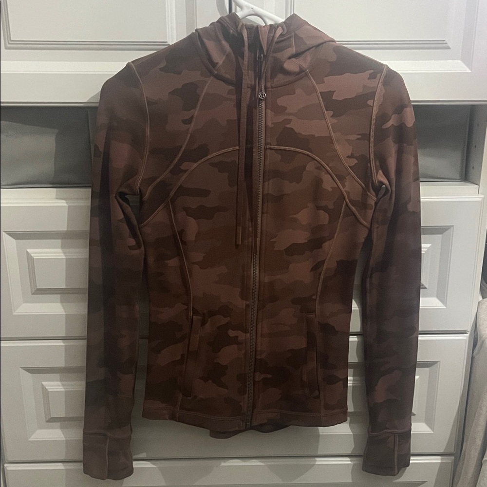 Lululemon Pink Camo Define Jacket